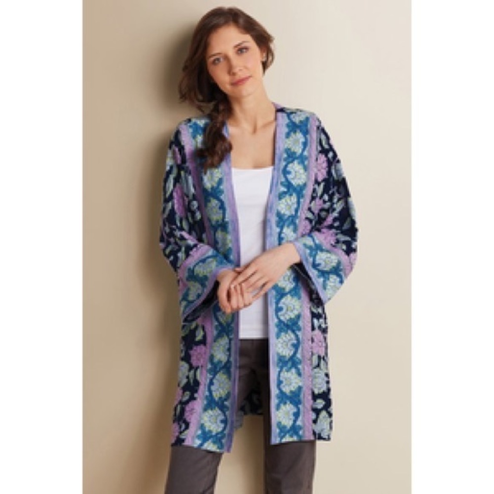 🆕 Soft Surroundings Floral Kimono